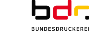 Logo Bundesdruckerei bdr
